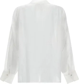 120% Lino Linen Shirt - White