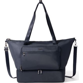 Baggallini Park Ave Weekender Tote in French Navy Twill at Nordstrom