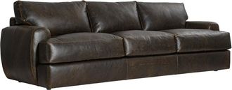 Bernhardt Cameron Leather Sofa
