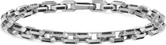 David Yurman Bracciale Streamline ID in argento sterling con diamanti