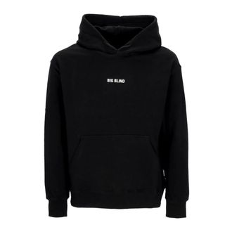 PROPAGANDA Hoodies, male, Black, M, Black Lightweight Hooded Sweatshirt with Ribs