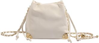 Generic Womens 2025 Stylish Shoulder Bag, PU Crossbody Bag, Exquisite Chain, Drawstring Evening Bag with Magnetic Closure, Suitable for Work, Travel and Every