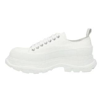 Alexander McQueen Schoenen, Heren, Wit, 41 EU, Katoen, Canvas boots