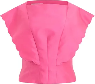 Philosophy di Lorenzo Serafini Short Top - female - Philosophy di Lorenzo Serafini - Sleeveless Tops - Pink - XS - Tops