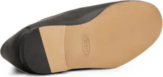 Tod's Leather Loafer - Black