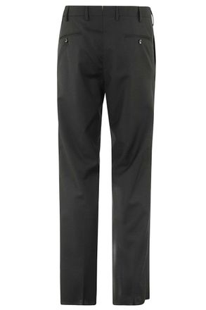 L.B.M. 1911 Tailored Black Wool Pants With Classic Design