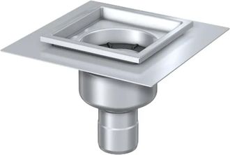 Aco Aco Desag&uuml;e Compacto Variant Cr Dn100 90 Grados/1,7l/s/v2a/marco 200x200, 9519.00.91