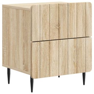 vidaXL Armario De Noche Con Caj&oacute;n Roble Sonoma 43 X 34,5 X 49,5 Cm Vidaxl