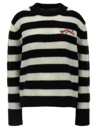 Marc Jacobs Bicolor Wool Womens Cardigan