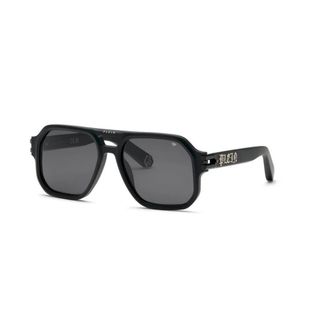 Philipp Plein Sunglasses, male, Black, 57 MM, Authentic Glasses with Top-Notch Service