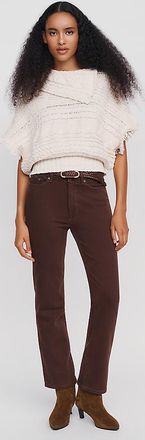 DL1961 Halle Straight Mid-Rise Jeans