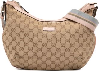 Gucci Hobo Tas Gg Monogram Canvas