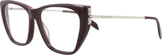 Alexander McQueen Alexander Mcqueen Womens Am0341o 55Mm Optical Frames