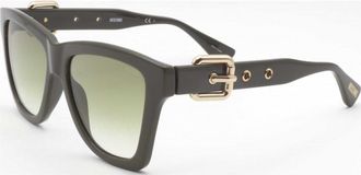 Moschino Womens MOS131 S 54 TBO Sunglasses - Black - One Size