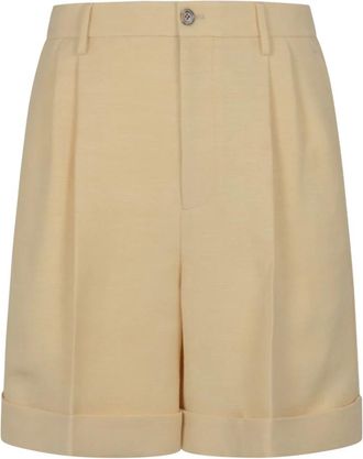 Valentino Hombre, Pantalones cortos, Amarillo, Talla: L