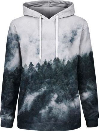 Mr. Gugu & Miss Go Mighty Forest Grey Hoodie