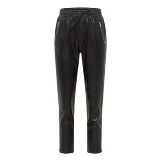 Carlo Colucci Dames, Broeken, Zwart, Maat: M