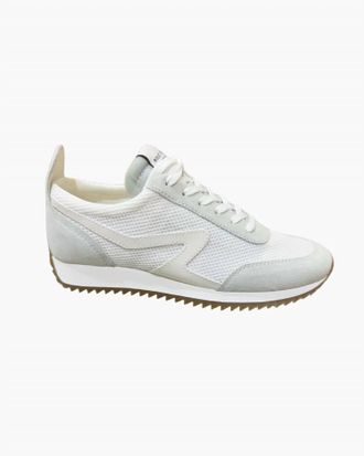 Rag & Bone Womens Retro Runner Mesh Sneakers In Off-White Mint