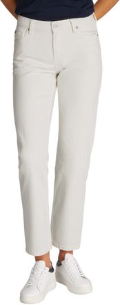 Tommy Hilfiger Womens Classic Wide Leg Ecru Jeans, White (Ecru), 30W/29L
