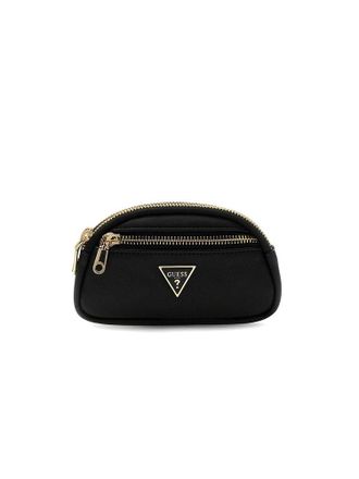Guess Textured Polyurethane Clutch - Black