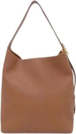 Louis Vuitton Pre-owned Vintage Schoudertas - Dames - Vintage Schoudertas - Bruin - ONE Size - Leer - Vintage