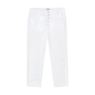 Dondup Dames, Broeken, Wit, Maat: W25