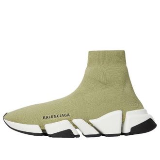 Balenciaga Speed 2.0 Sneakers Green 617239W2DB23491