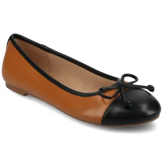 Journee Collection Women & apos;s Kaiah Medium and Wide Width Ballet Dress Flats