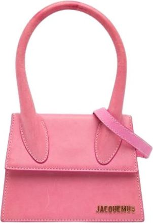 Jacquemus Pre-owned Le Chiquito Mini Bag - Dames - Vintage Mini Tas - Roze - ONE Size - Leer - Vintage