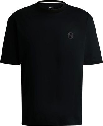 HUGO BOSS C-Tames 26 T-Shirt - Heren - Tops - Zwart - Maat: M Katoen