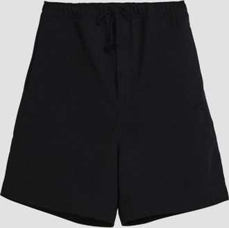 Yohji Yamamoto Mens Y-3 French Terry Shorts in Black