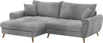 Mr. Couch Ecksofa »Blackburn II, L-Form« Mit Kaltschaumpolsterung bis 140 kg belastbar