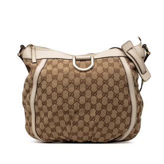 Gucci Pre-owned Gucci GG Canvas Abbey D Ring Crossbody Ladies WBI340B0E0SVYVYQ