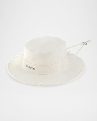 Jacquemus Le Bob Artichaut Cotton Drawstring Bucket Hat