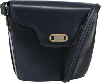 Bally Pre-owned Cross Body Bags, female, Black, Size: ONE SIZE Pre-owned Leather Shoulder Bag