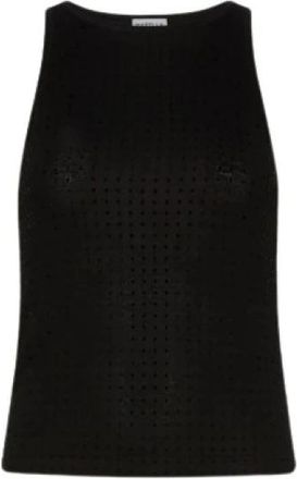 Marella Sleeveless Tops - Dames - Tops zonder mouwen - Zwart - S - Tops