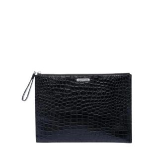 Saint Laurent Pre-owned Borsa a mano in pelle goffrata - - Pre-owned - Donna - Nero - ONE SIZE