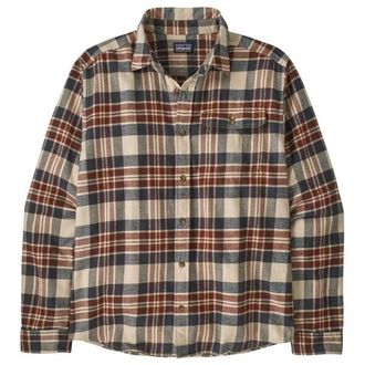 Patagonia L/S LW Fjord Flannel Shirt Hemd f&uuml;r Herren | braun