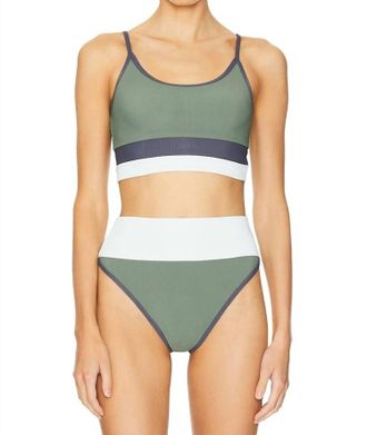 Beach Riot Eva Top In Palm Paridise