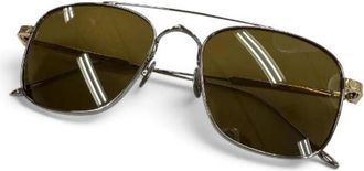 Cartier Pre-owned Metal sunglasses - Heren - Vintage Accessoires - Grijs - ONE Size - Vintage