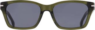 HUGO BOSS Dark Grey Square Mens Sunglasses BOSS 1739/F/SK 01ED/IR 56