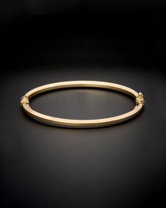 Italian Gold, Inc 14K Italian Gold Edge Bangle