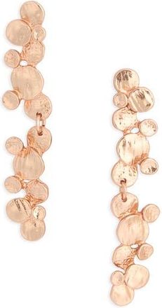 Karine Sultan Circle Cluster Drop Earrings in Rose Gold at Nordstrom Rack