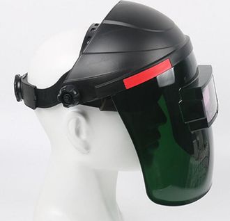OEM Casco De Soldadura, Protector Facial De Seguridad, M&aacute;scaras De Soldadura Montadas En La Cabeza, Casco De Protecci&oacute;n Contra Rayos Uv Para Soldadura Con