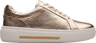 Clarks Womens Hollyhock Walk Shoes, Color Copper Met, Size: 4.5 UK Wide