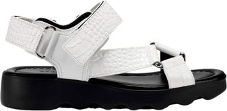 Aerosoles Wave White Croco WAVE-WHTCROCO Womens