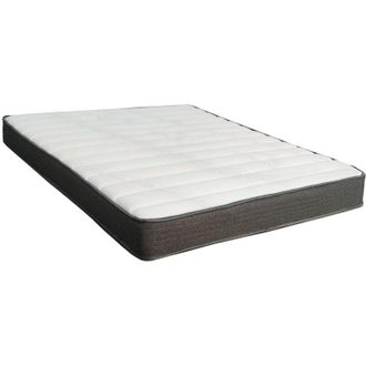 Dmora Materasso Matrimoniale Pizzone, Grado Rigidit&agrave; Medio, Misura Rete Compatibile 180x200 cm, 200x180x22h cm Bianco