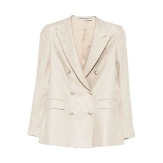 Tagliatore Blazers, female, Beige, Size: XL Giacca