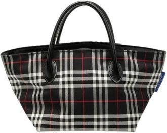 Burberry Pre-owned Vintage Tote Bag - Dames - Vintage Shopper - Veelkleurig - ONE Size - Nylon - Vintage