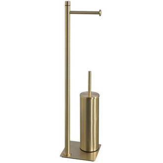 Gedy Gedy - Tr328800000 Trilly Toallero Y Columna De Pie Oro Cepillado - Ref: Tr328800000
